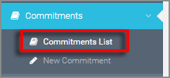 select commitment list