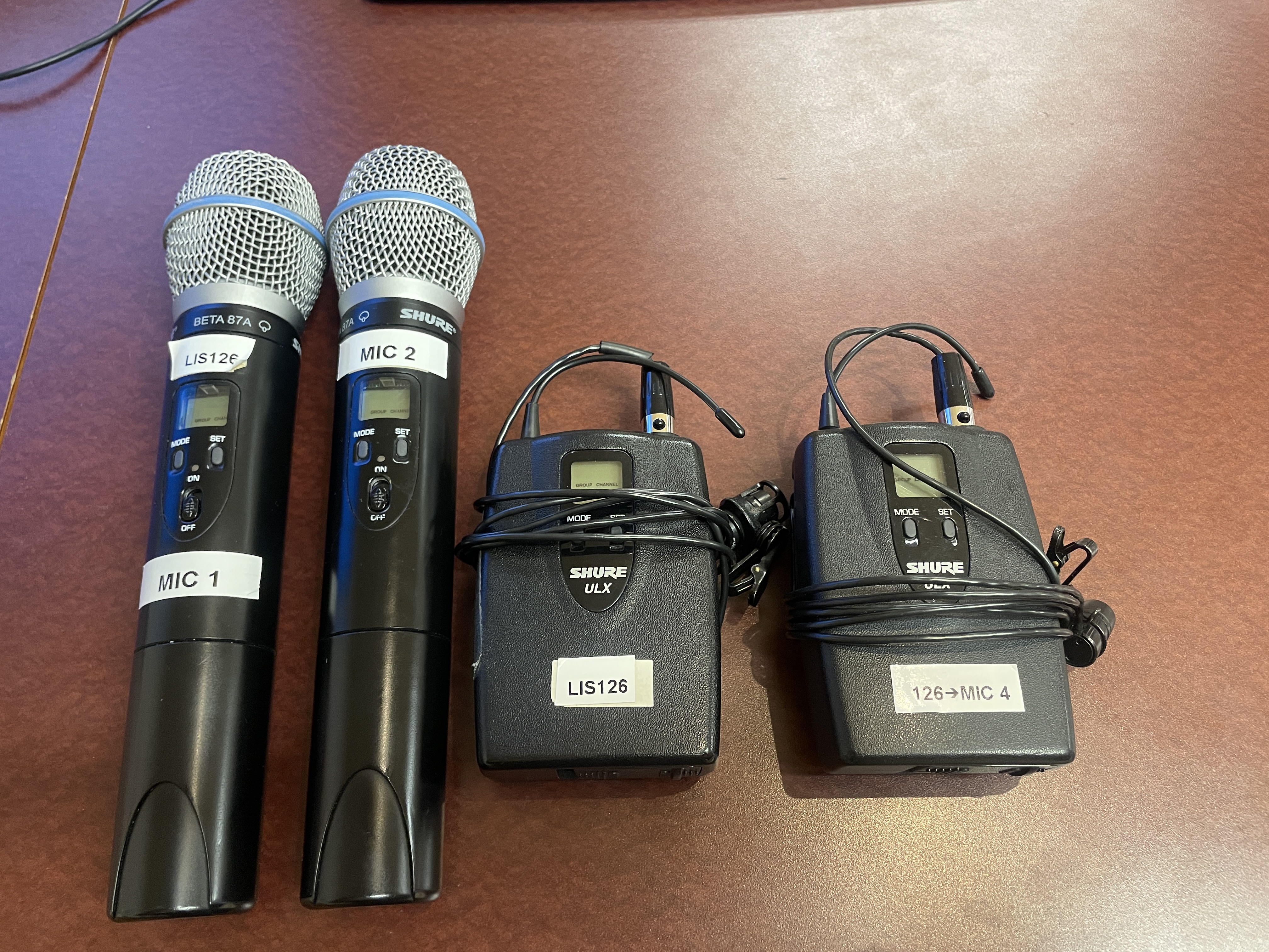 Wireless Microphones